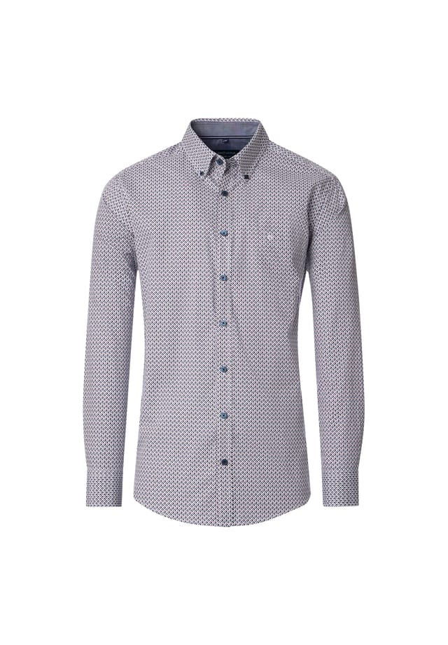 Повседневная рубашка с принтом удобная посадка Casamoda, синий
Повседневная рубашка с принтом удобная посадка Casamoda, синий