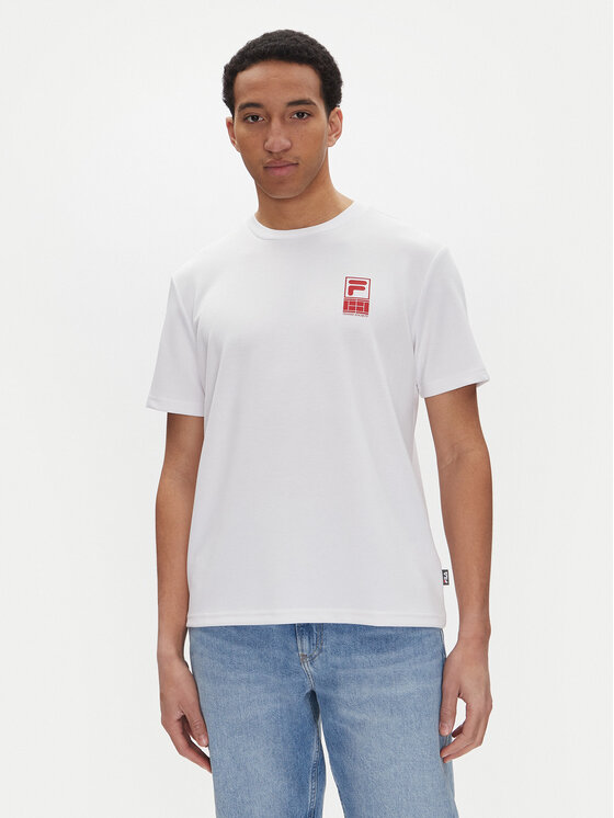 Футболка обычного кроя Lennik FAM0883 Fila, белый 
Футболка обычного кроя Lennik FAM0883 Fila, белый