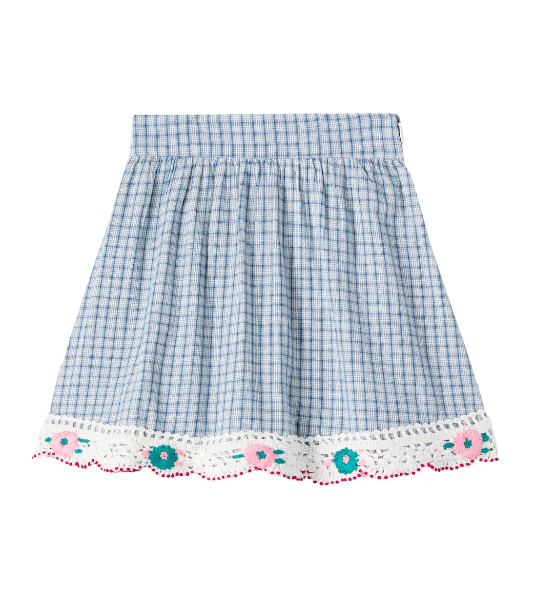 Юбка из хлопковой смеси с вышивкой в клетку Rhea Bebe Organic, Blue Check
Юбка из хлопковой смеси с вышивкой в клетку Rhea Bebe Organic, Blue Check