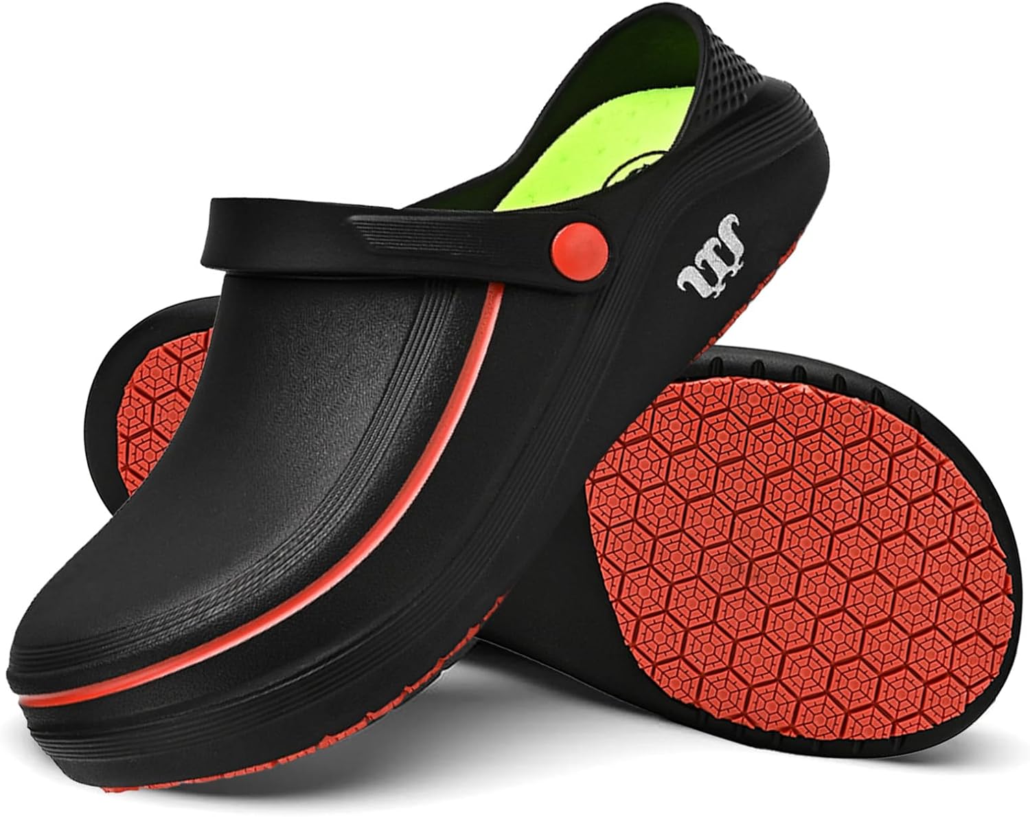Мужские кухонные туфли Armadillo - противоскользящие, легкие и водонепроницаемые садовые сабо для женщин, идеальная рабочая обувь для кухни Deedlite, черный
Мужские кухонные туфли Armadillo - противоскользящие, легкие и водонепроницаемые садовые сабо для женщин, идеальная рабочая обувь для кухни Deedlite, черный