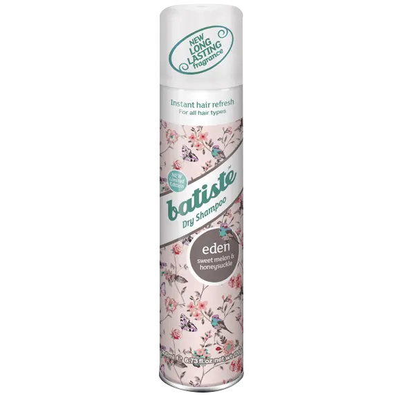 Batiste Eden сухой шампунь для волос, 200 мл
Batiste Eden сухой шампунь для волос, 200 мл