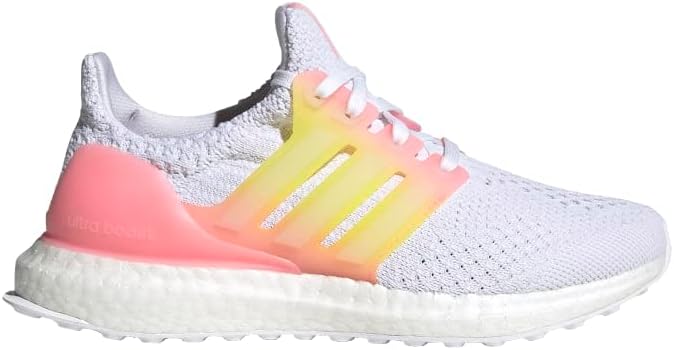 Беговые кроссовки Adidas Unisex-Child Ultraboost 5.0 DNA (для больших детей), белый/розовый/светло-розовый
Беговые кроссовки Adidas Unisex-Child Ultraboost 5.0 DNA (для больших детей), белый/розовый/светло-розовый