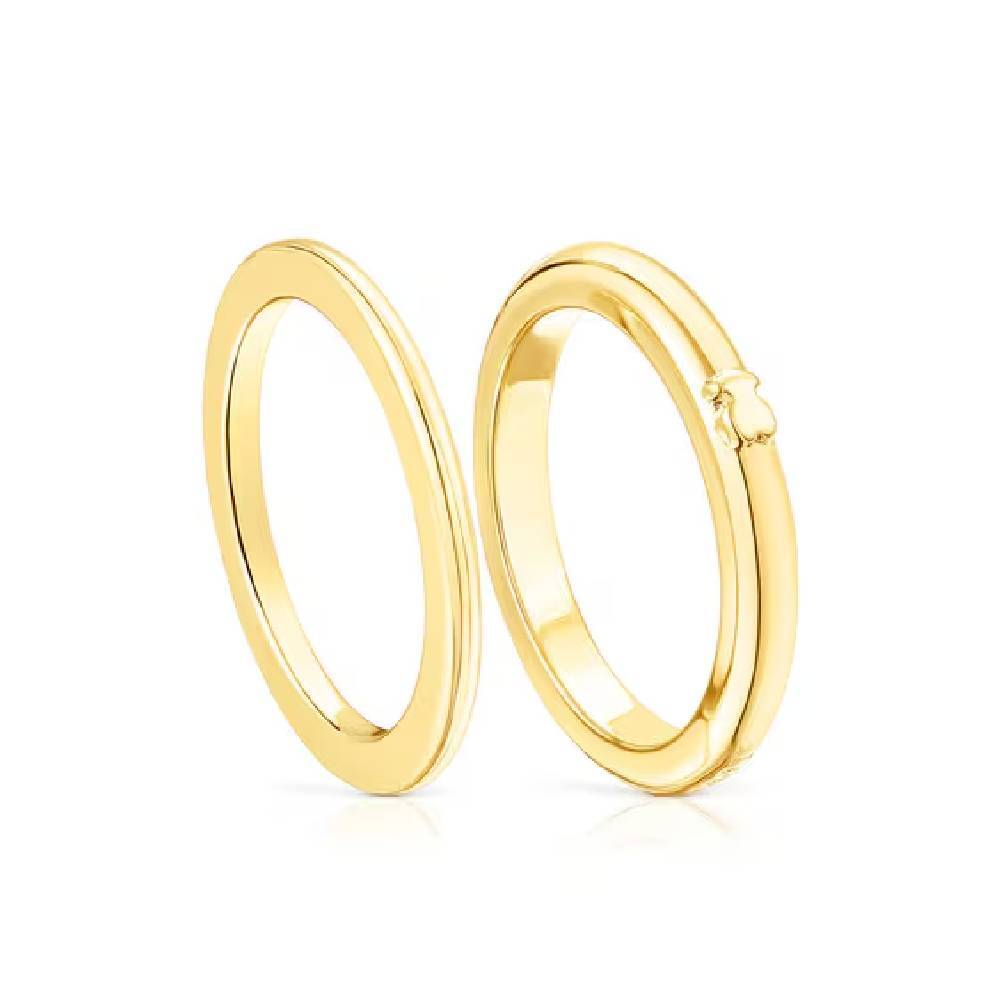 Набор колец Tous Pack Fellow, позолоченное серебро
Набор колец Tous Pack Fellow, позолоченное серебро