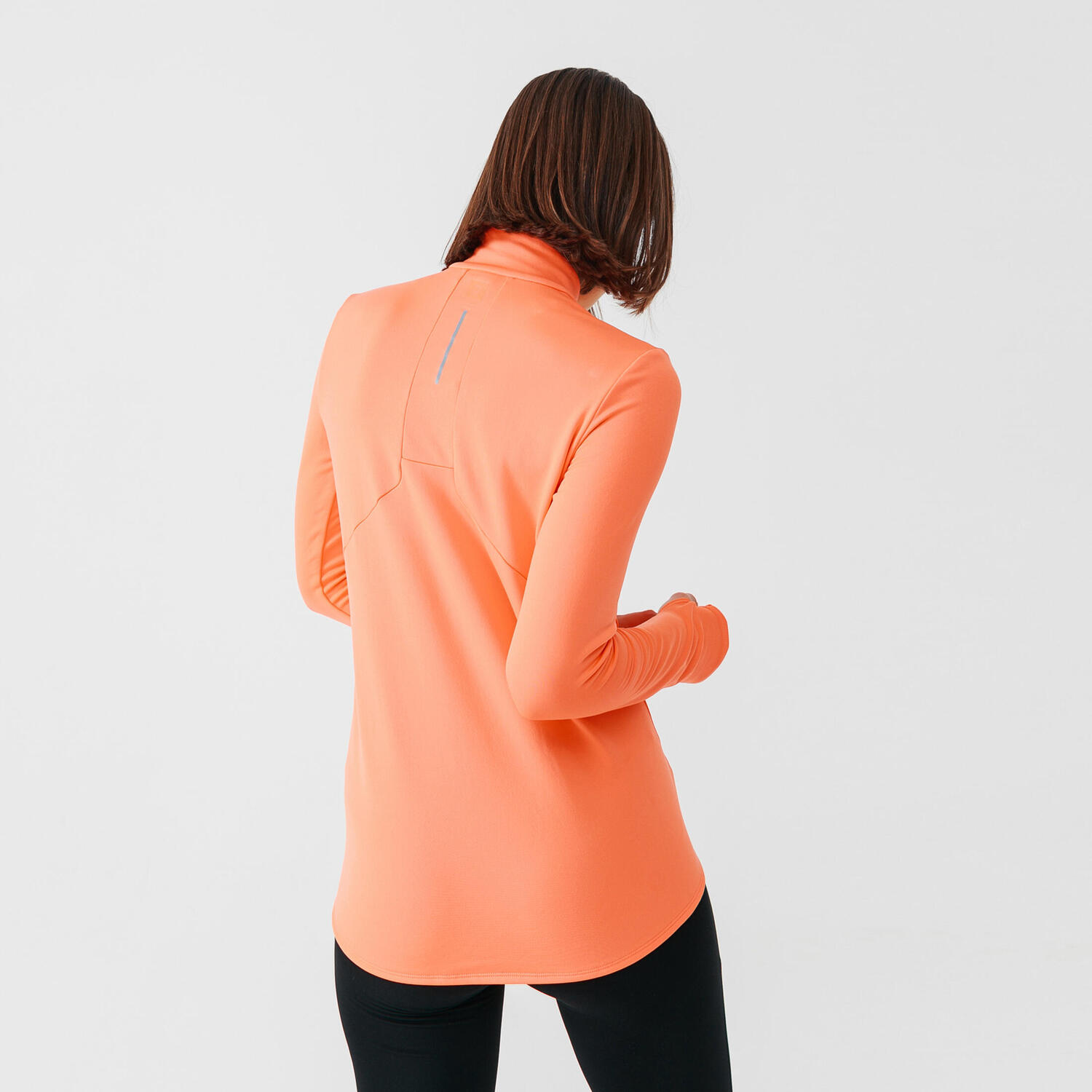 Беговая рубашка с длинными рукавами женская теплая на молнии кораллового цвета KALENJI, кораллово-розовый
Беговая рубашка с длинными рукавами женская теплая на молнии кораллового цвета KALENJI, кораллово-розовый