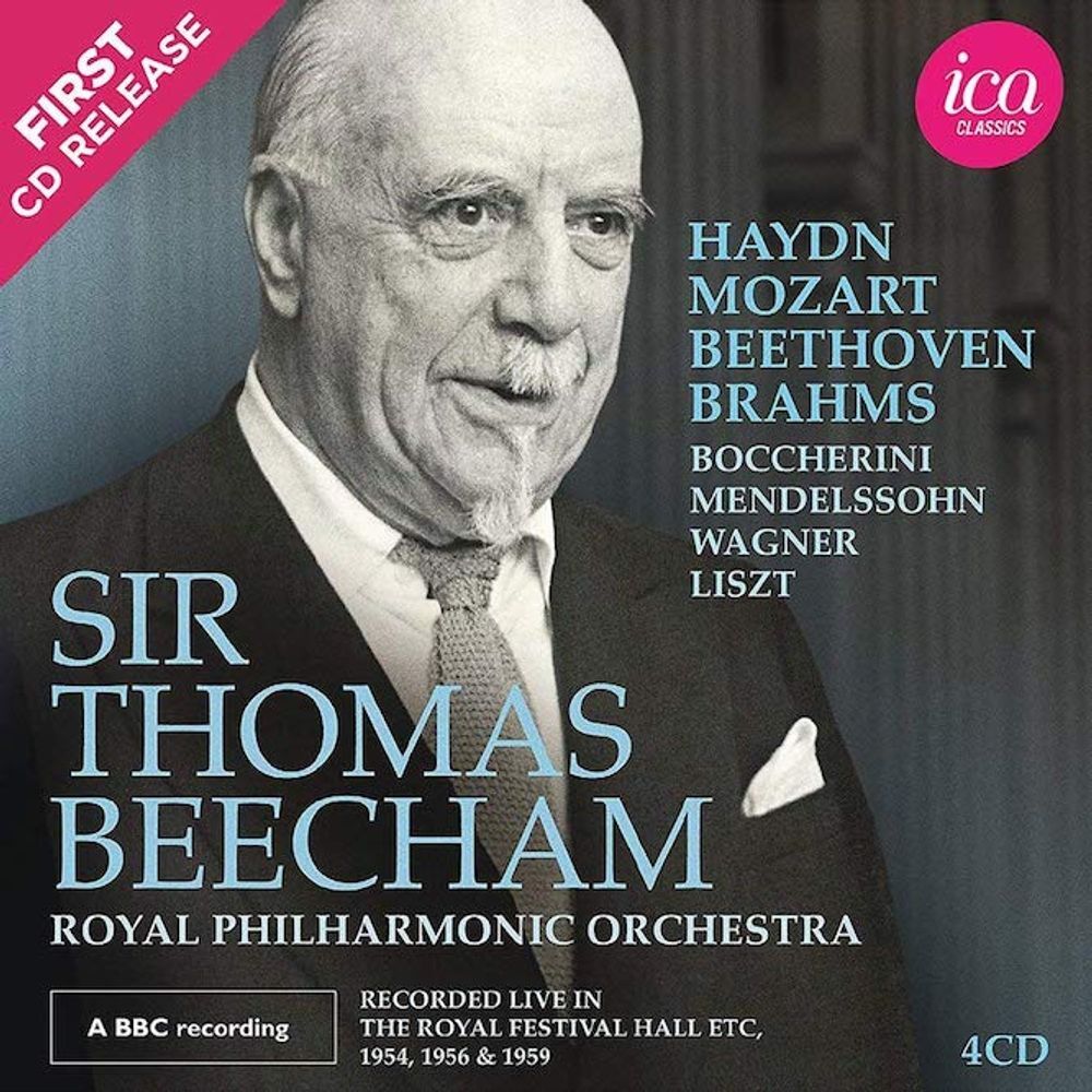 Диск CD Sir Thomas Beecham Live - Sir Thomas Beecham
Диск CD Sir Thomas Beecham Live - Sir Thomas Beecham