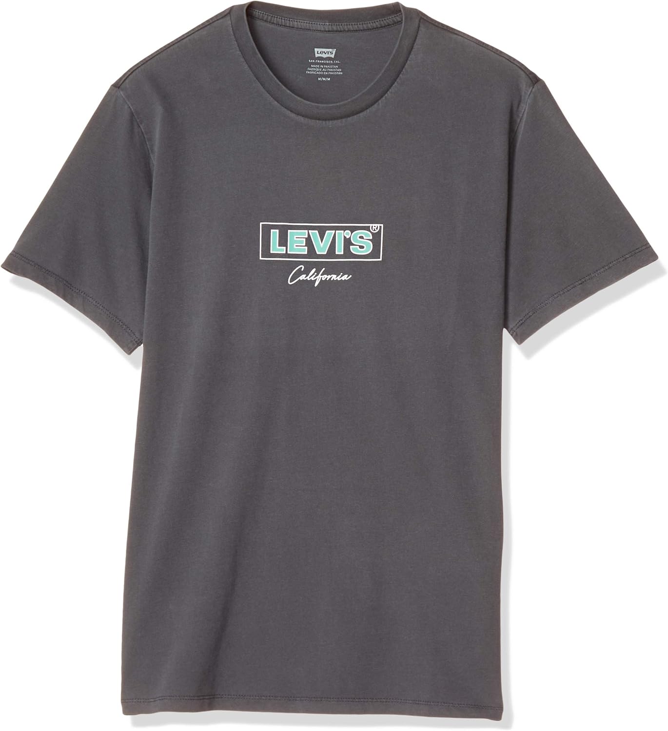 Мужская хлопковая футболка Levi's с круглым вырезом, свободным кроем и коротким рукавом
Мужская хлопковая футболка Levi's с круглым вырезом, свободным кроем и коротким рукавом