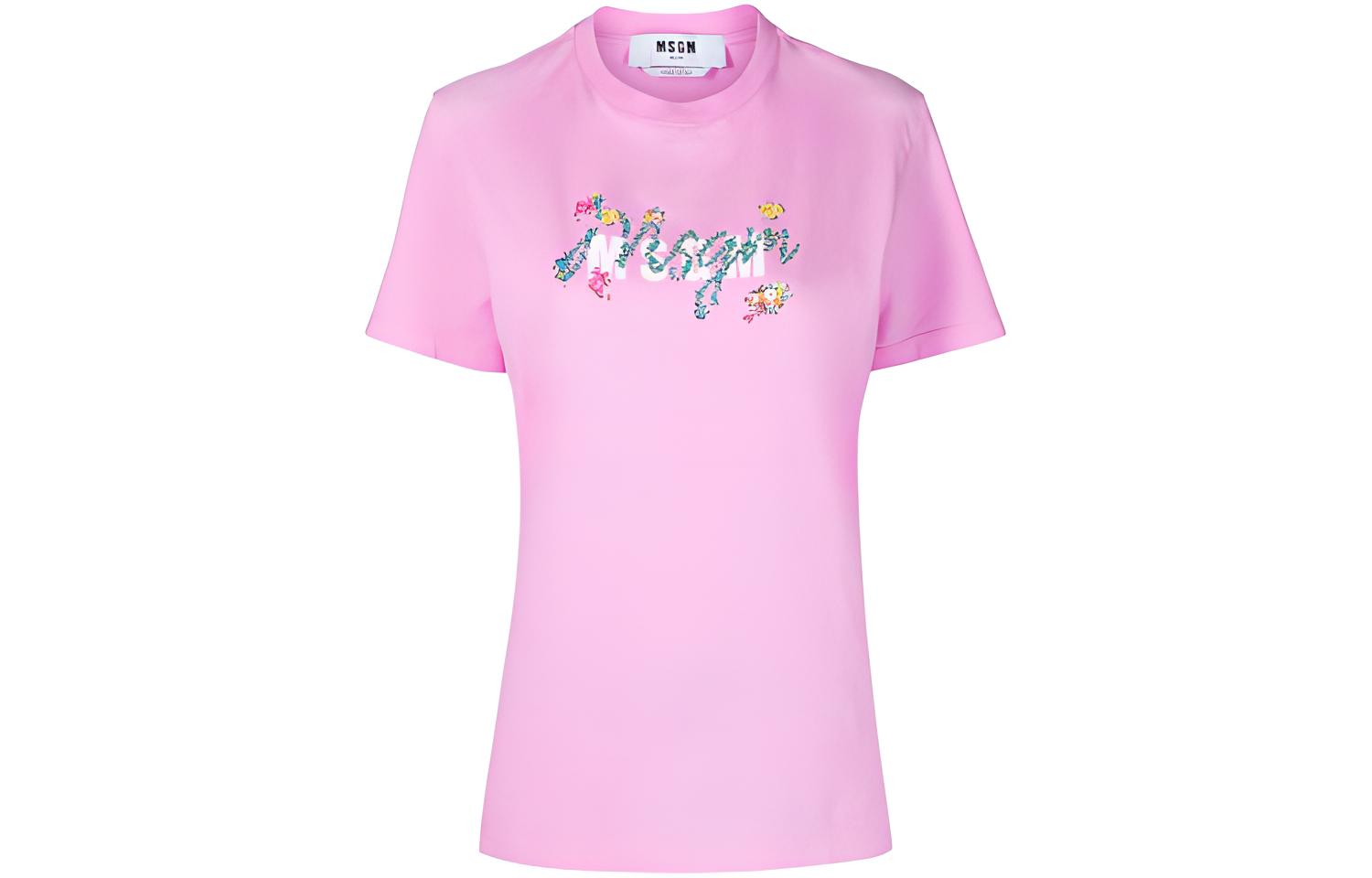 MSGM Футболка женская розовая
MSGM Футболка женская розовая
