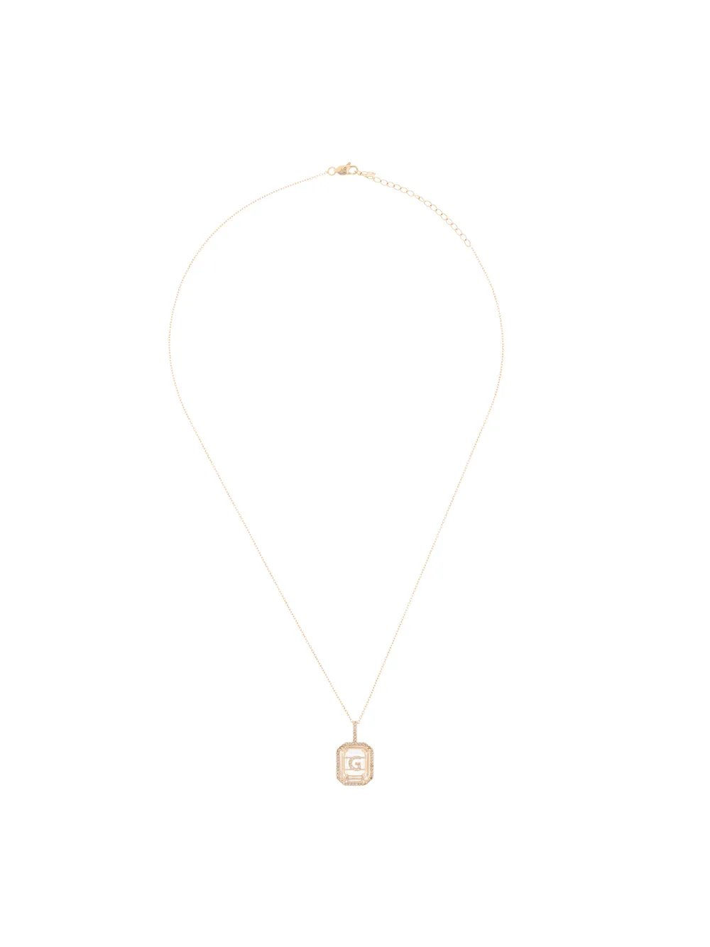 Колье из желтого золота с подвеской G и бриллиантами Mateo, золотой
Колье из желтого золота с подвеской G и бриллиантами Mateo, золотой