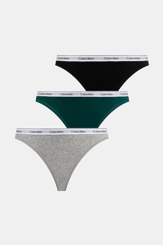 3 пары стрингов Calvin Klein Underwear, зеленый
3 пары стрингов Calvin Klein Underwear, зеленый