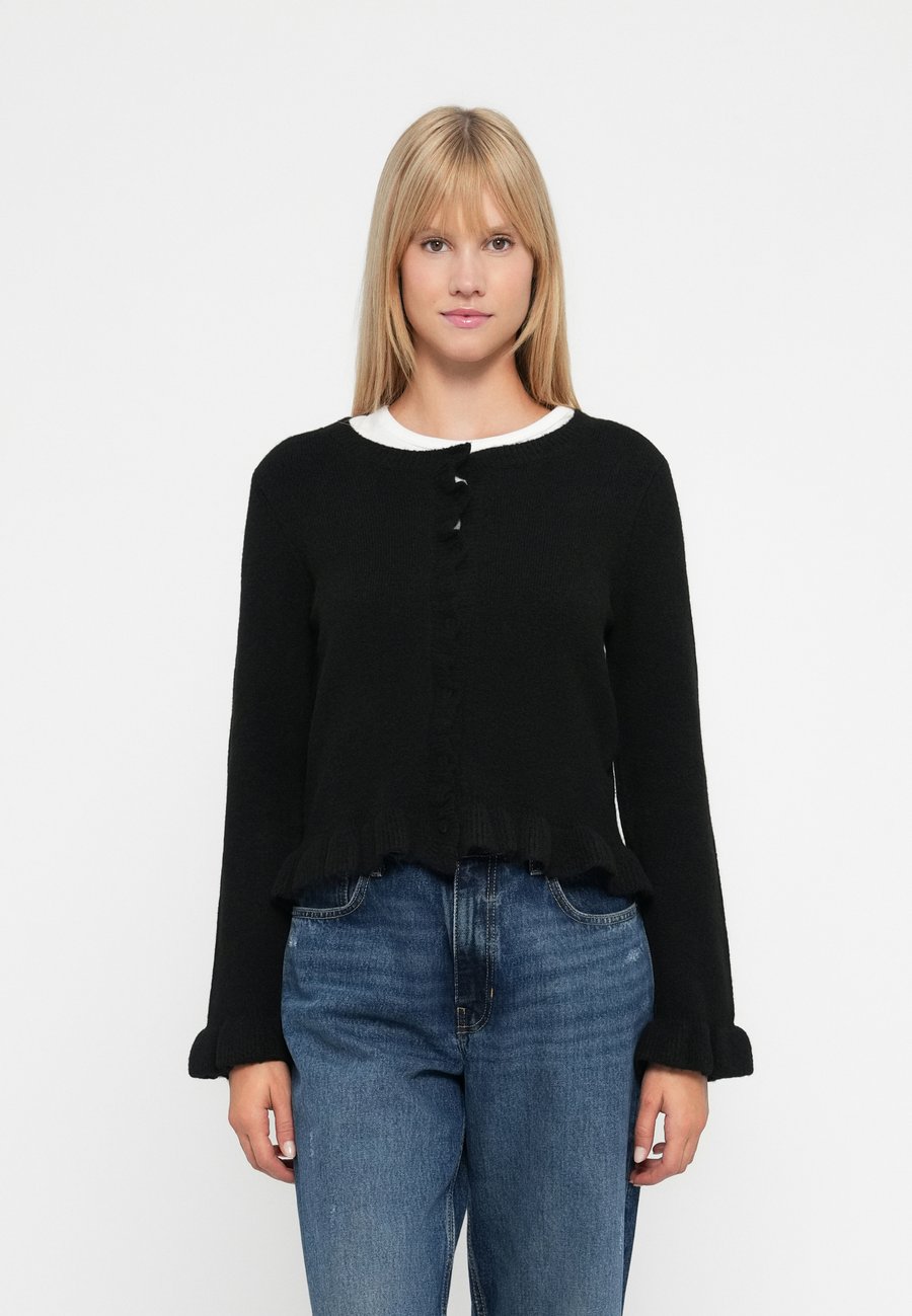 Кардиган ONLY ONLRIMA LIFE FRILL BUTTON, Black
Кардиган ONLY ONLRIMA LIFE FRILL BUTTON, Black