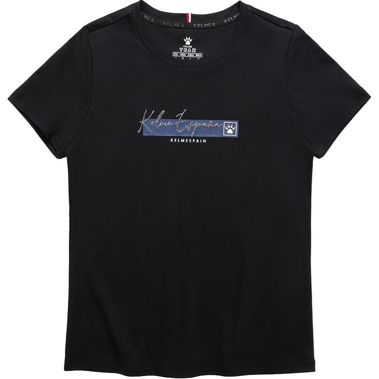 Футболка женская с круглым вырезом, умеренно прямого кроя KELME, темно-синий
Футболка женская с круглым вырезом, умеренно прямого кроя KELME, темно-синий