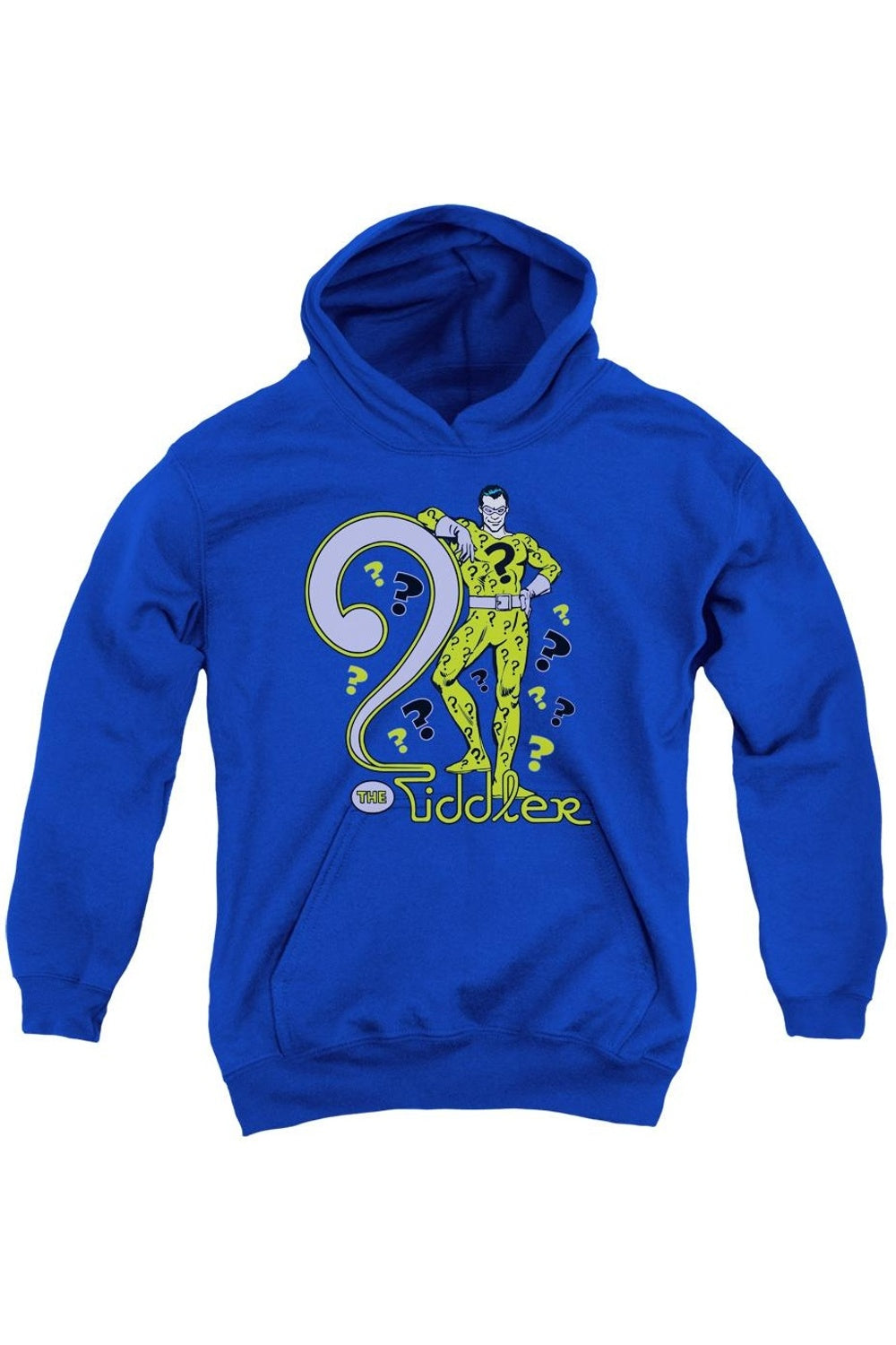 DC Comics Толстовка с капюшоном "Загадочник" для детей Gildan, синий
DC Comics Толстовка с капюшоном "Загадочник" для детей Gildan, синий