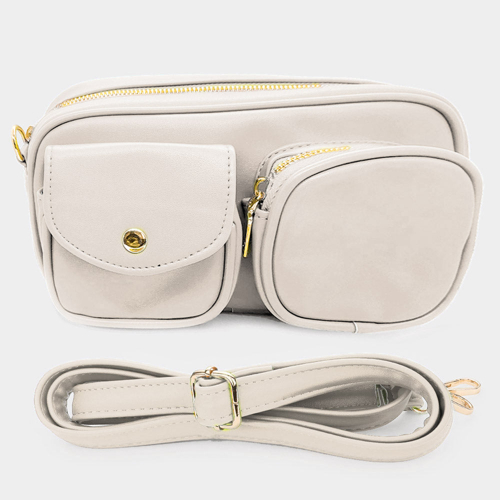 Сумка-кроссбод прямоугольная FASHNZFAB, слоновая кость
Сумка-кроссбод прямоугольная FASHNZFAB, слоновая кость