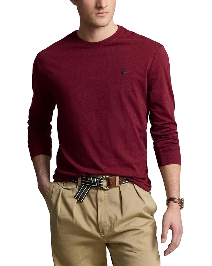 Футболка Polo Ralph Lauren Classic Fit Cotton Jersey Tee, цвет Vintage Port Heather
Футболка Polo Ralph Lauren Classic Fit Cotton Jersey Tee, цвет Vintage Port Heather