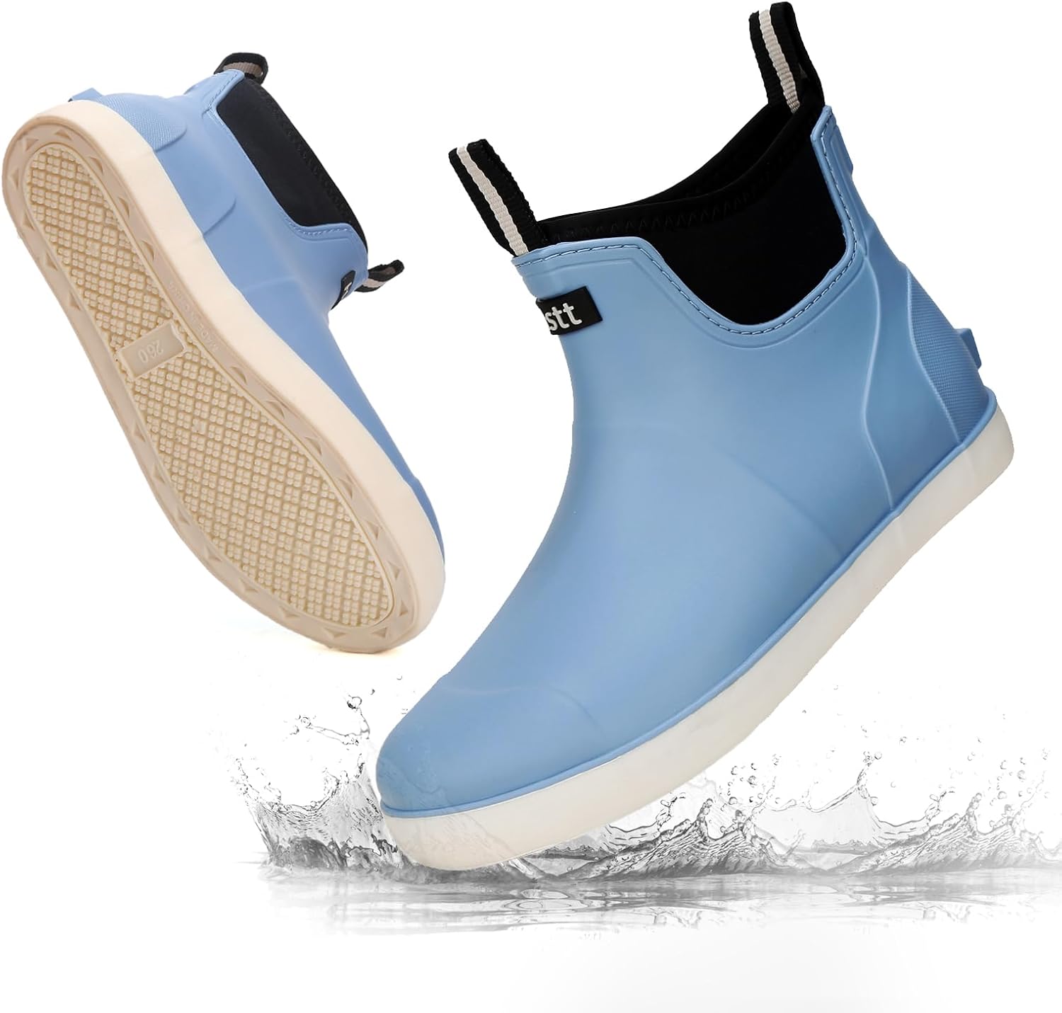 Мужские водонепроницаемые сапоги для рыбалки, резиновые сапоги с противоскользящей подошвой, короткие ботинки на щиколотку, высокоэффективная обувь Челси для садоводства, катания на лодке, кемпинга и парусного спорта Riuetar, бледно-голубой
Мужские водонепроницаемые сапоги для рыбалки, резиновые сапоги с противоскользящей подошвой, короткие ботинки на щиколотку, высокоэффективная обувь Челси для садоводства, катания на лодке, кемпинга и парусного спорта Riuetar, бледно-голубой