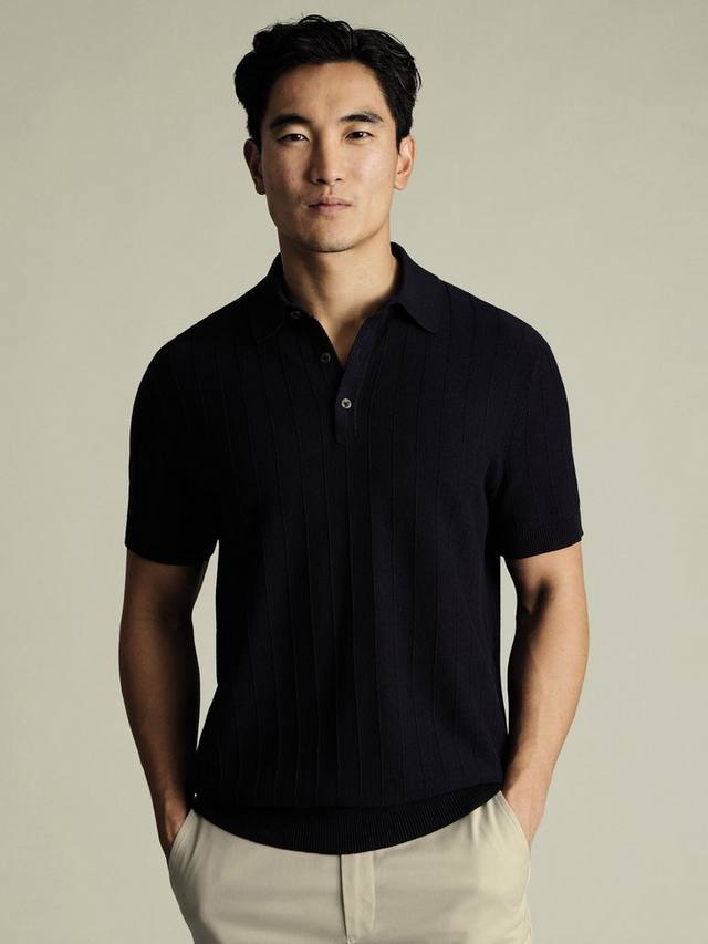 Поло из хлопка в полоску Charles Tyrwhitt, Navy
Поло из хлопка в полоску Charles Tyrwhitt, Navy