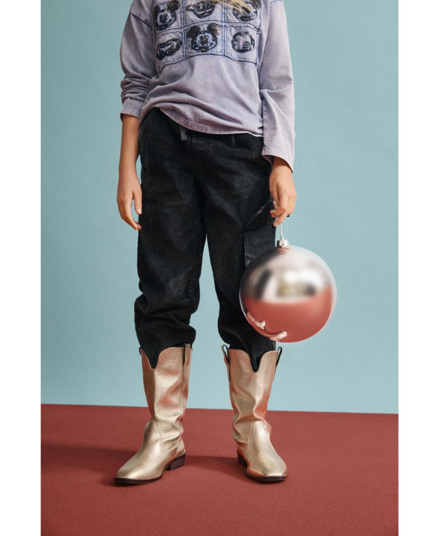 Детские вельветовые брюки-карго Desigual, Off white
Детские вельветовые брюки-карго Desigual, Off white