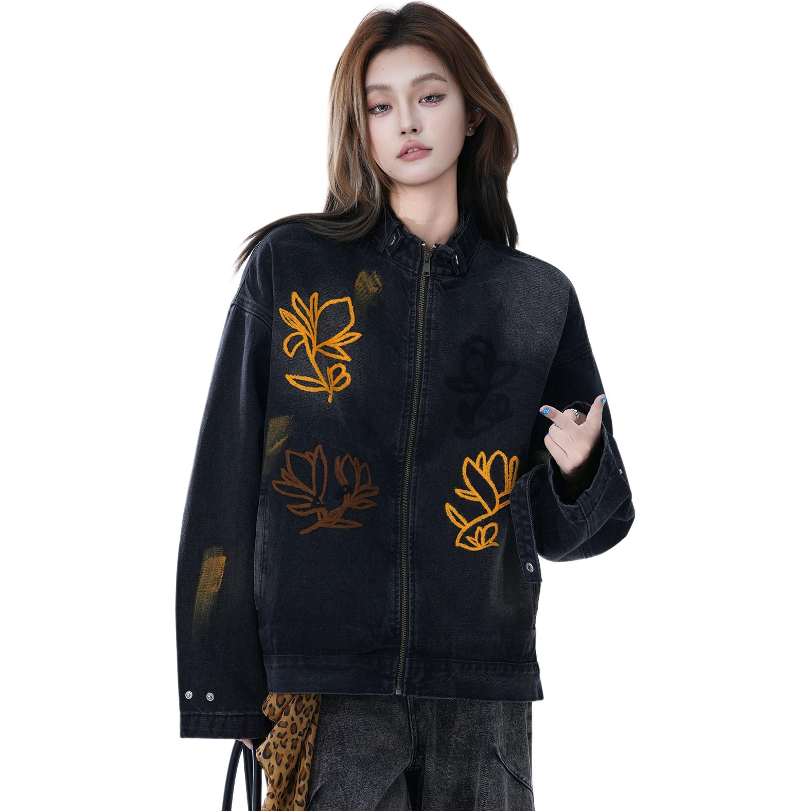 Джинсовая куртка Unisex Stand Collar Moderate NEVER RULE, черный
Джинсовая куртка Unisex Stand Collar Moderate NEVER RULE, черный