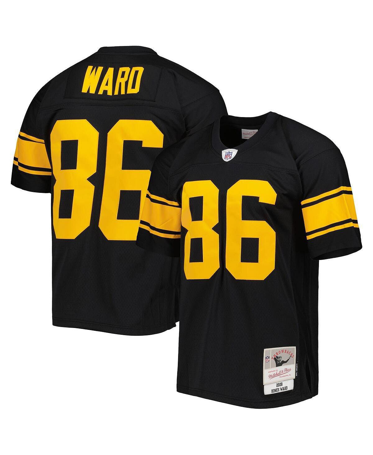 Мужская футболка hines ward black pittsburgh steelers alternate 2008 legacy replica Mitchell & Ness, черный
Мужская футболка hines ward black pittsburgh steelers alternate 2008 legacy replica Mitchell & Ness, черный