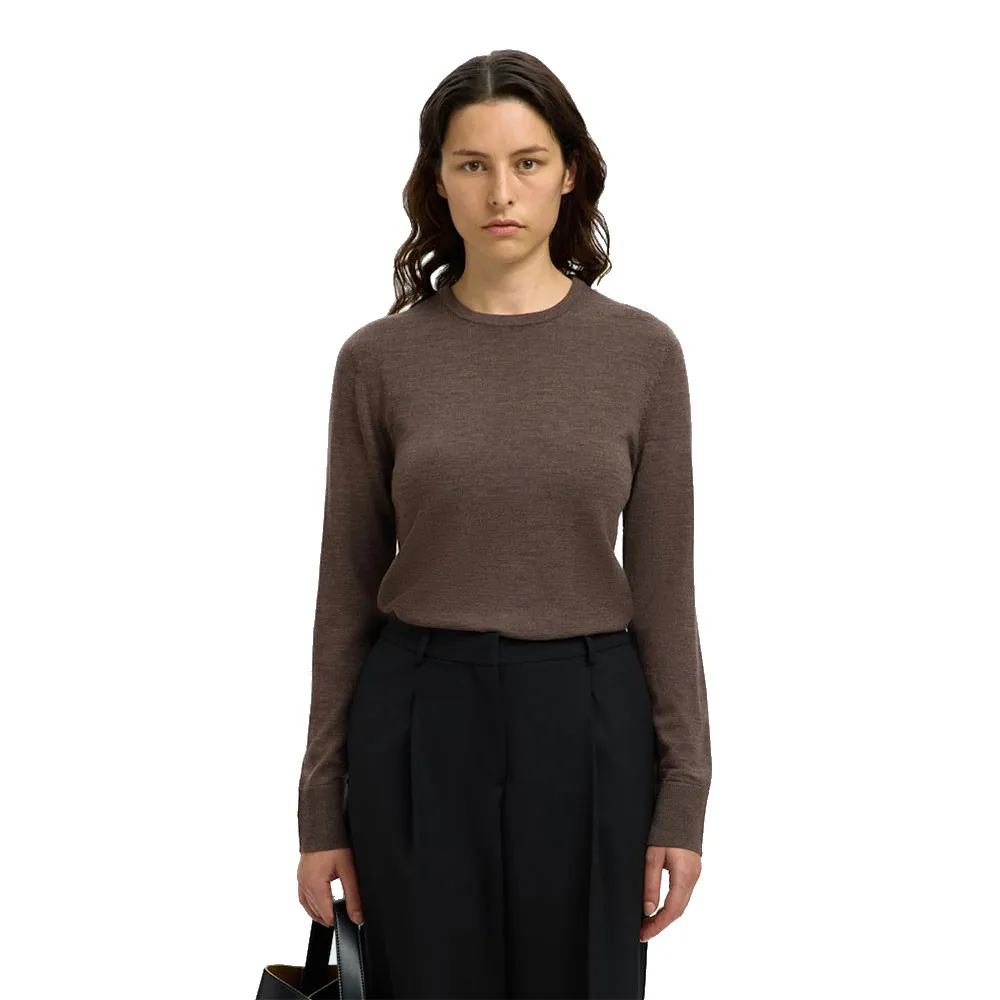 Свитер Selected Thea, коричневый
Свитер Selected Thea, коричневый