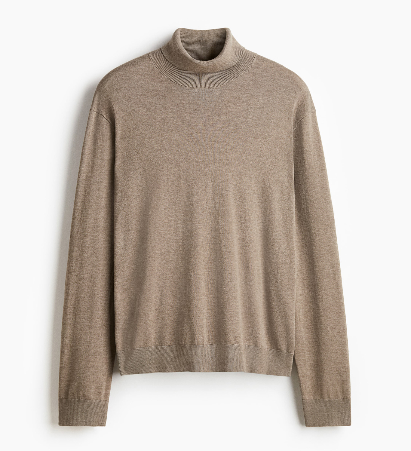Джемпер H&M Regular Fit Polo-neck, темно-бежевый
Джемпер H&M Regular Fit Polo-neck, темно-бежевый