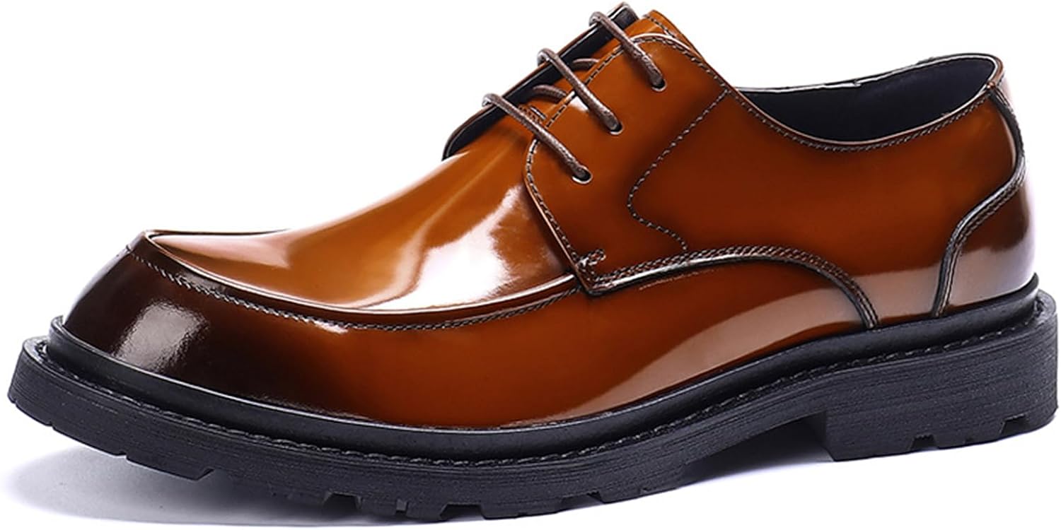 Мужские дерби, классические туфли из натуральной кожи на шнуровке, обувь с круглым носком для школьной формы и официальных мероприятий Hlasmspe, коричневый
Мужские дерби, классические туфли из натуральной кожи на шнуровке, обувь с круглым носком для школьной формы и официальных мероприятий Hlasmspe, коричневый