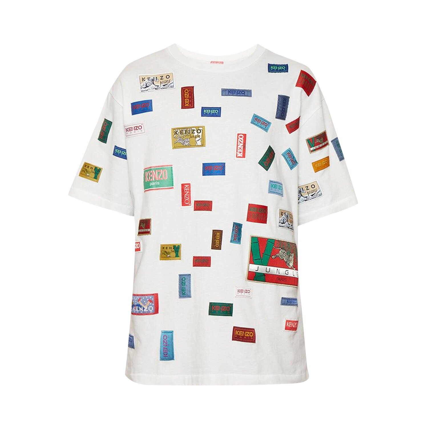 Футболка оверсайз с лейблом Kenzo Archive, цвет Off White, Серый, Футболка оверсайз с лейблом Kenzo Archive, цвет Off White
Футболка оверсайз с лейблом Kenzo Archive, цвет Off White, Серый, Футболка оверсайз с лейблом Kenzo Archive, цвет Off White