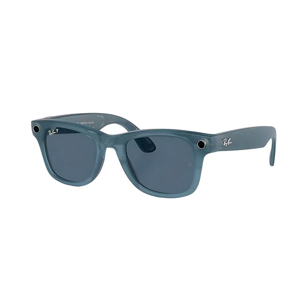 Умные очки Ray-Ban Meta Wayfarer (Large), Matte Jeans Transparent/Polarized Dusty Blue
Умные очки Ray-Ban Meta Wayfarer (Large), Matte Jeans Transparent/Polarized Dusty Blue