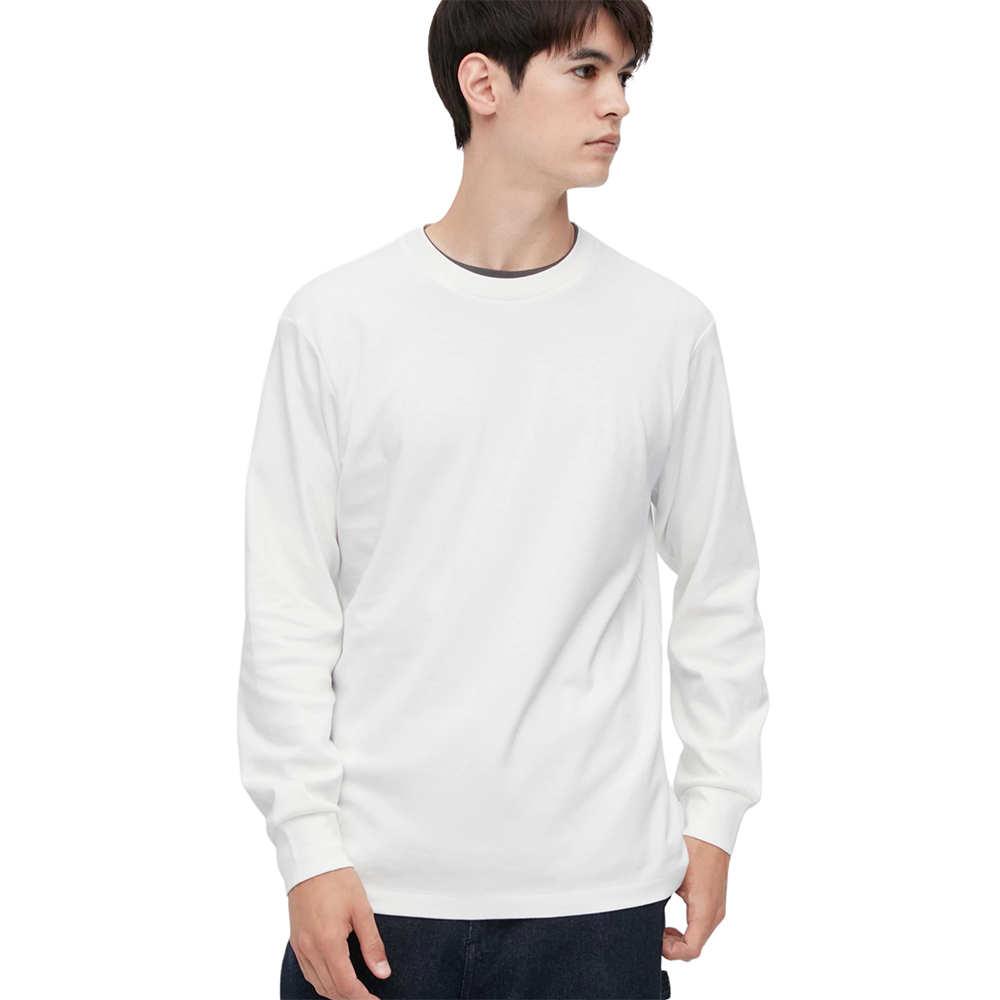 Лонгслив Uniqlo Crew Neck, белый
Лонгслив Uniqlo Crew Neck, белый