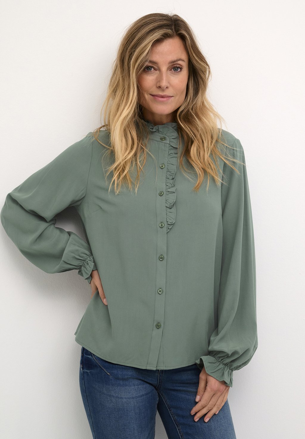 Блузка-рубашка VENEA Cream, цвет laurel wreath
Блузка-рубашка VENEA Cream, цвет laurel wreath