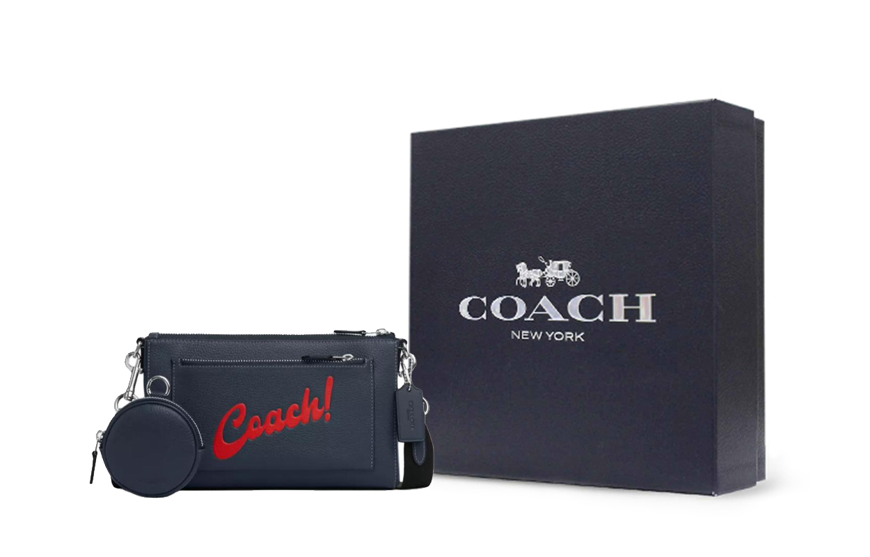 Холден Кожаная Сумка Через Плечо Среднего Размера С Гладкой Телячьей Кожей и Фактурной Кожей Мужская Джинсово-Синий COACH
Холден Кожаная Сумка Через Плечо Среднего Размера С Гладкой Телячьей Кожей и Фактурной Кожей Мужская Джинсово-Синий COACH