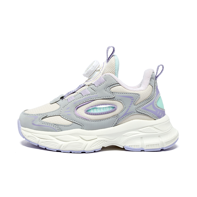 Мягкие, износостойкие, теплые, низкие детские кроссовки для повседневной носки ABC KIDS, бежевый/фиолетовый 
Мягкие, износостойкие, теплые, низкие детские кроссовки для повседневной носки ABC KIDS, бежевый/фиолетовый