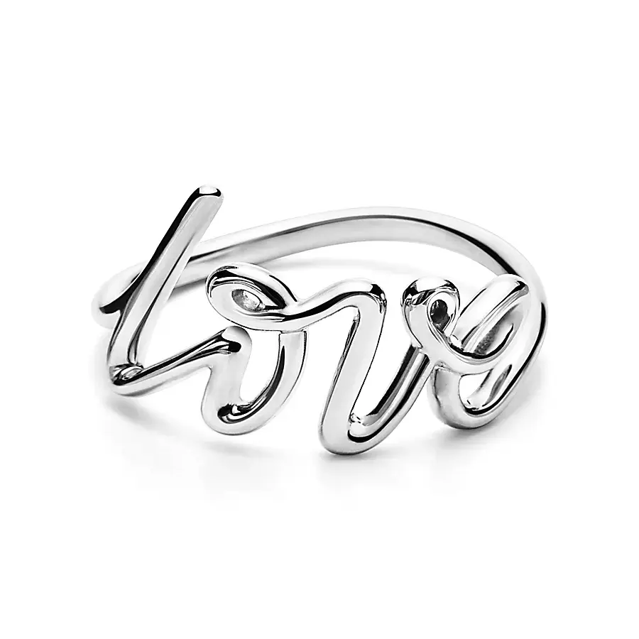 Кольцо Tiffany & Co. x Paloma Picasso Love, серебро
Кольцо Tiffany & Co. x Paloma Picasso Love, серебро