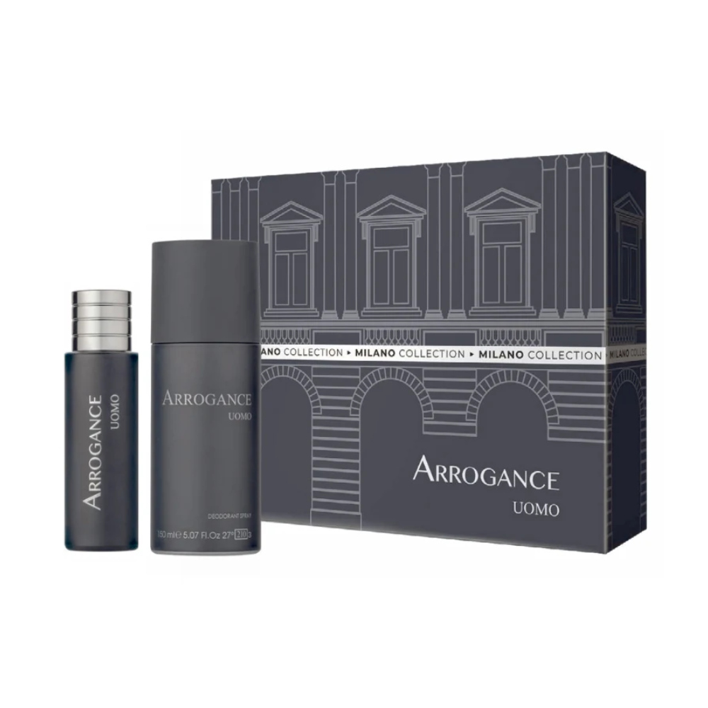 Набор подарочный Arrogance Uomo, 2 предмета
Набор подарочный Arrogance Uomo, 2 предмета