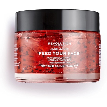 Увлажняющая маска для лица Jake Jamie с арбузом, увлажняющая 50 мл, Revolution Skincare London
Увлажняющая маска для лица Jake Jamie с арбузом, увлажняющая 50 мл, Revolution Skincare London