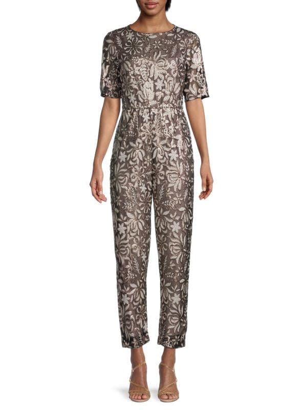 Комбинезон Mikael Aghal с металлическими пайетками, metallic
Комбинезон Mikael Aghal с металлическими пайетками, metallic