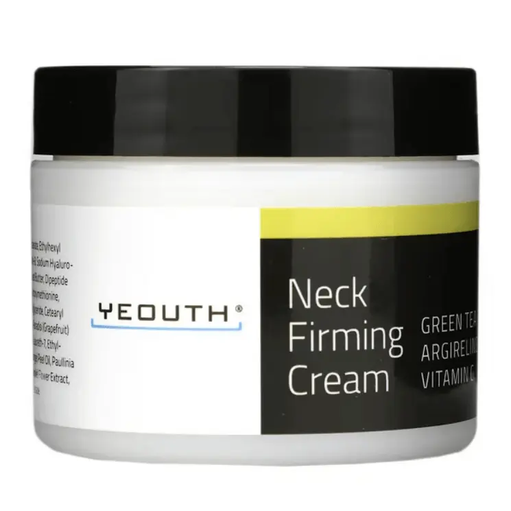 Укрепляющий крем для шеи с зелёным чаем и витамином С Yeouth Neck Firming Cream, 60 мл
Укрепляющий крем для шеи с зелёным чаем и витамином С Yeouth Neck Firming Cream, 60 мл