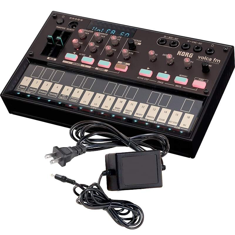 Korg Volca FM 2 Digital FM Synthesizer - Power Kit
Korg Volca FM 2 Digital FM Synthesizer - Power Kit