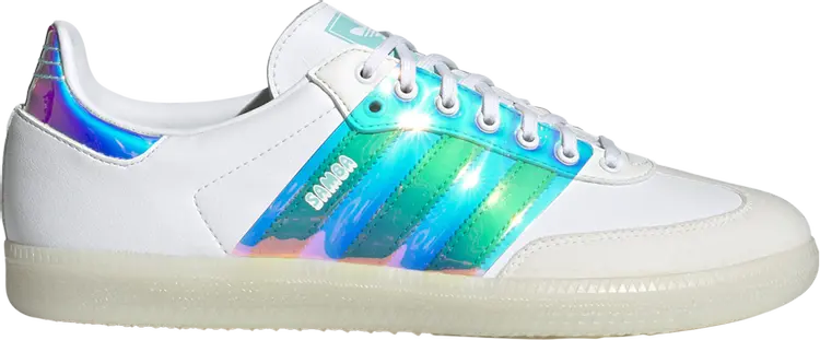 Кроссовки Adidas Samba OG 'White Iridescent', серый
Кроссовки Adidas Samba OG 'White Iridescent', серый