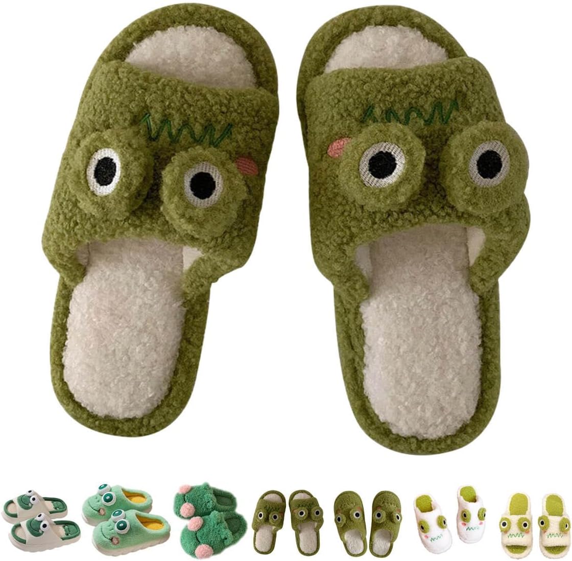 Тапочки StoneLiquid в виде лягушки, пушистые мультяшные тапочки-лягушки, милые тапочки в виде животных, домашние тапочки-лягушки для женщин и мужчин
Тапочки StoneLiquid в виде лягушки, пушистые мультяшные тапочки-лягушки, милые тапочки в виде животных, домашние тапочки-лягушки для женщин и мужчин
