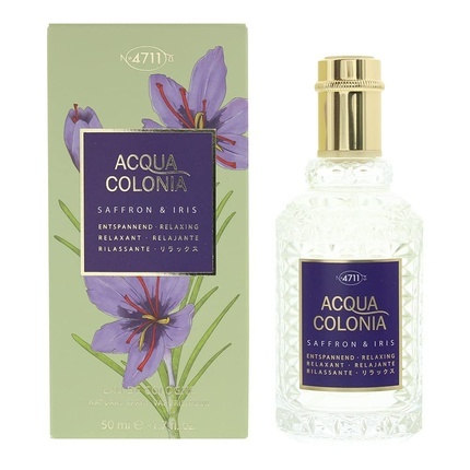 4711 Acqua Colonia Saffron & Iris Одеколон-спрей 50мл
4711 Acqua Colonia Saffron & Iris Одеколон-спрей 50мл