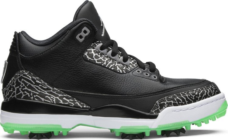 Кроссовки Air Jordan 3 Retro Golf Green Glow, черный
Кроссовки Air Jordan 3 Retro Golf Green Glow, черный