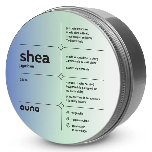 Auna масло ши с маслом черники и сливы, 150 мл
Auna масло ши с маслом черники и сливы, 150 мл
