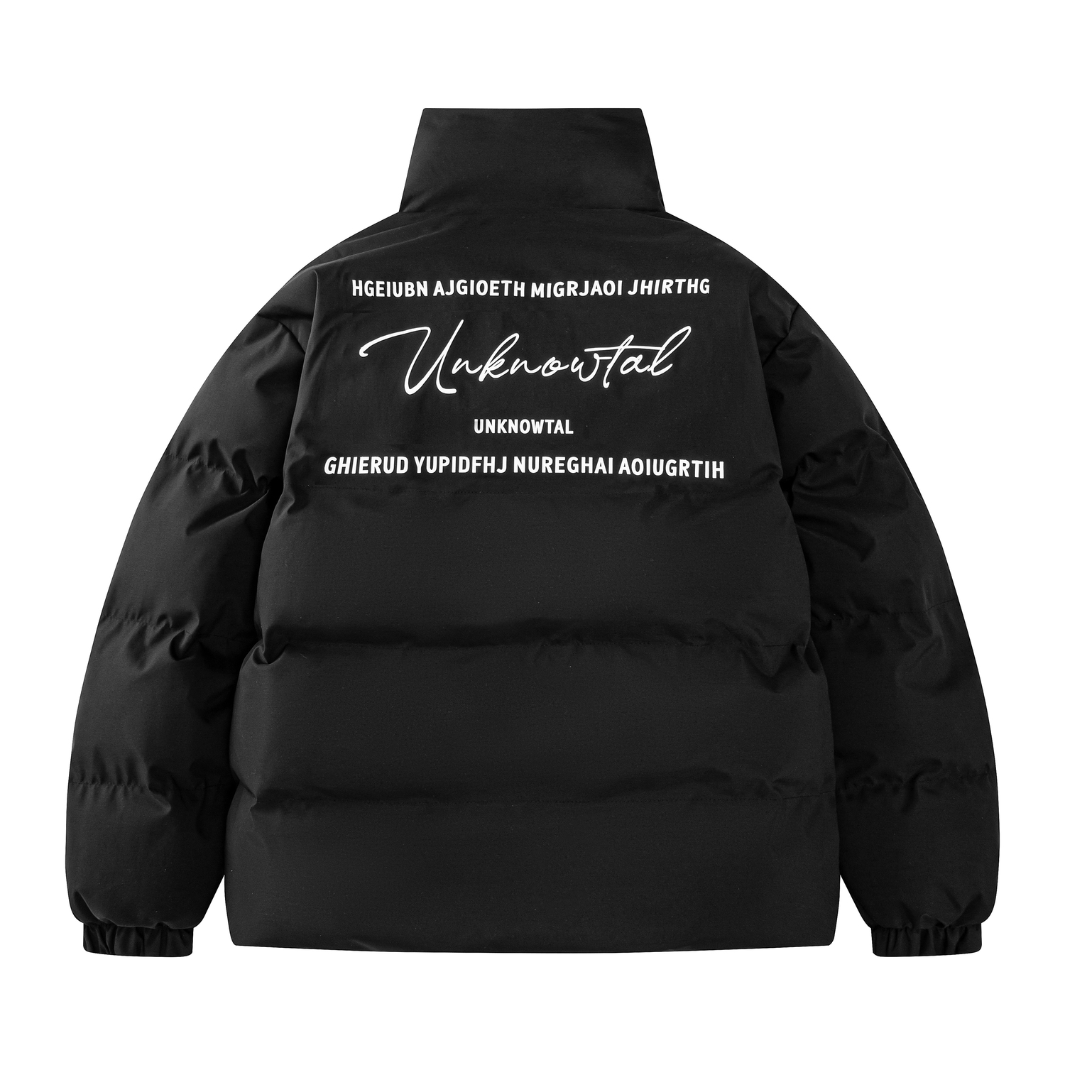 UNKNOWTAL Стеганая куртка унисекс, Черный
UNKNOWTAL Стеганая куртка унисекс, Черный