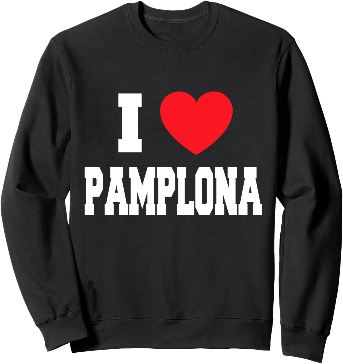 Толстовка «Я люблю Памплону» My Heart, черный
Толстовка «Я люблю Памплону» My Heart, черный