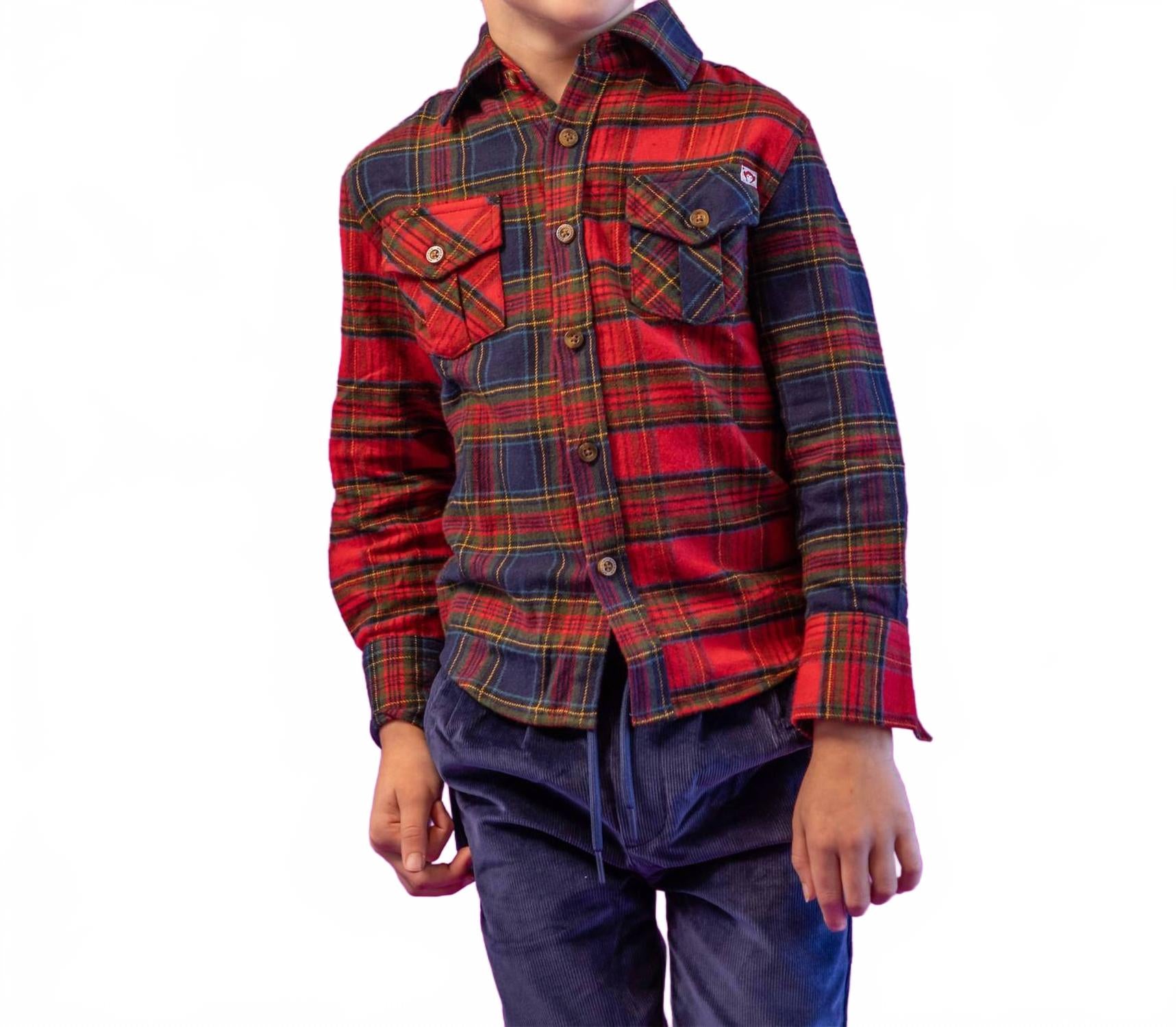 Appaman Детская клетчатая фланелевая рубашка для праздников, красная
Appaman Детская клетчатая фланелевая рубашка для праздников, красная