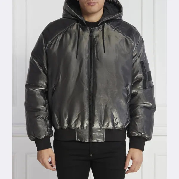 Куртка стандартного кроя Calvin Klein, металлический
Куртка стандартного кроя Calvin Klein, металлический