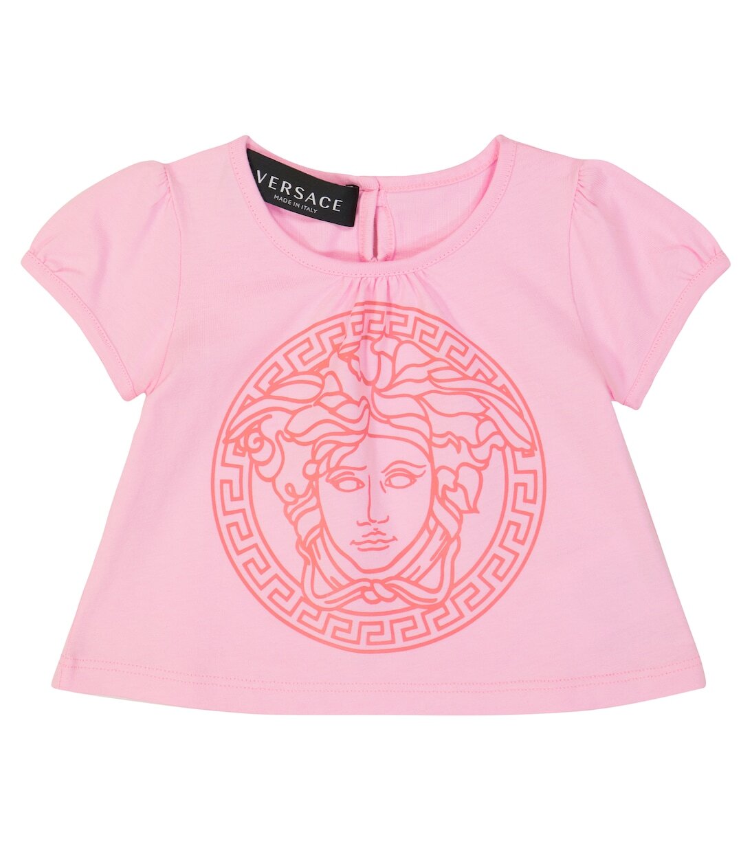Хлопковая футболка baby medusa Versace Kids, розовый
Хлопковая футболка baby medusa Versace Kids, розовый