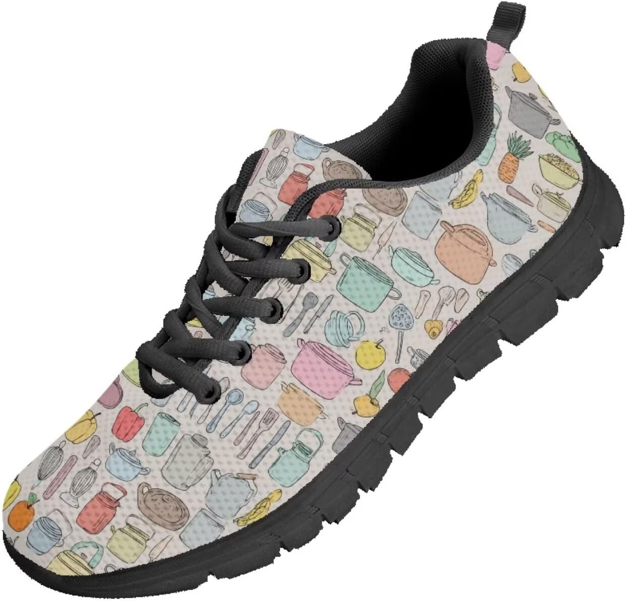 Мужские легкие дышащие кроссовки Funnydude с сеткой и классической шнуровкой, Cartoon Kitchenware
Мужские легкие дышащие кроссовки Funnydude с сеткой и классической шнуровкой, Cartoon Kitchenware