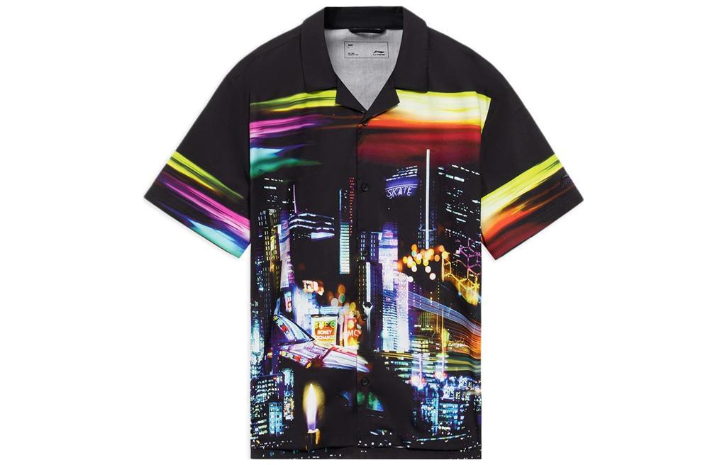 Футболка для скейтбординга мужская черная Lining, черный
Футболка для скейтбординга мужская черная Lining, черный